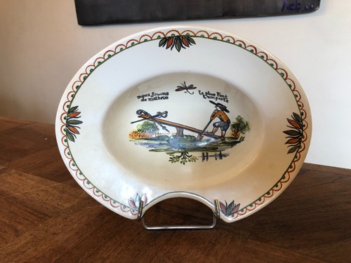 Plat barbe céramique a - a, cÉramique,