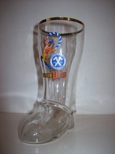 Ancien verre à bière HACKER