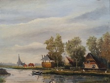 Huile sur Toile XXème Siècle