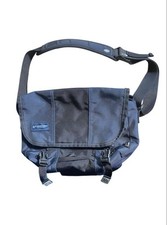 Timbuk2 Messenger Bag Navy/Black Adjustable Strap Used with Pocket