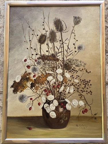 Magnifique huile sur toile
