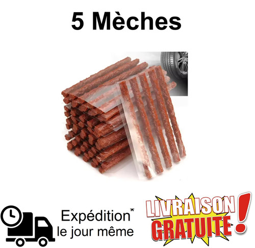 5mèches pneu tubeless - pneu, 6mm