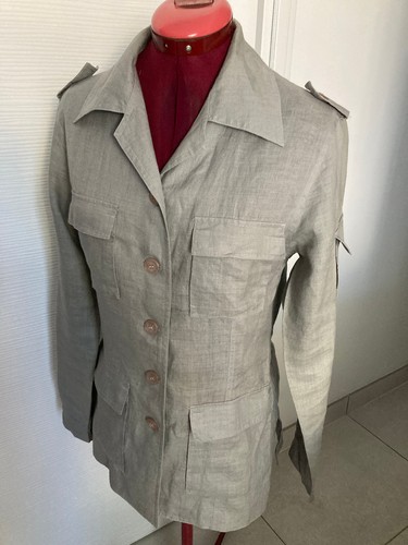 Veste saharienne grise perfect - veste,