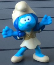 Figurine Schtroumpf  Bouton