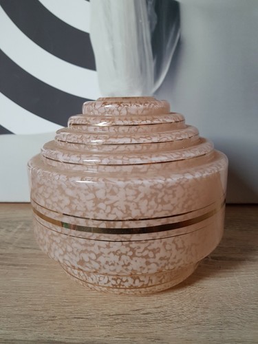 Abat jour retro verre poli - abat-jour,