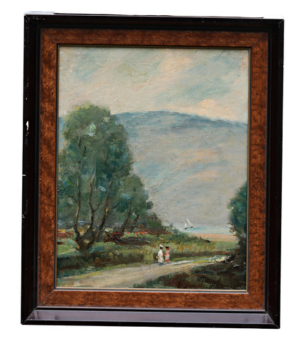 Tableau peinture huile - peinture, à