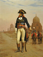 Jean Leon Gerome - Napoleon Bonaparte in Egypt 1868 Signed - 17" x 22" Art Print