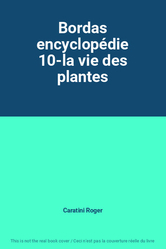 Bordas encyclopédie vie - bordas,