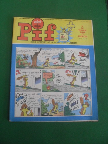 Journal pif vaillant bd - le,