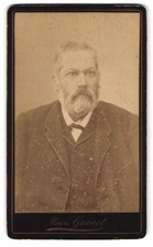 Photo Henri Guinot, Paris, Rue de Dunkerque 15, portrait of older gentleman in number 