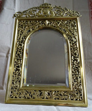 ANCIEN MIROIR DE TABLE EN