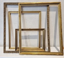 4 cadres anciens bois / dorés