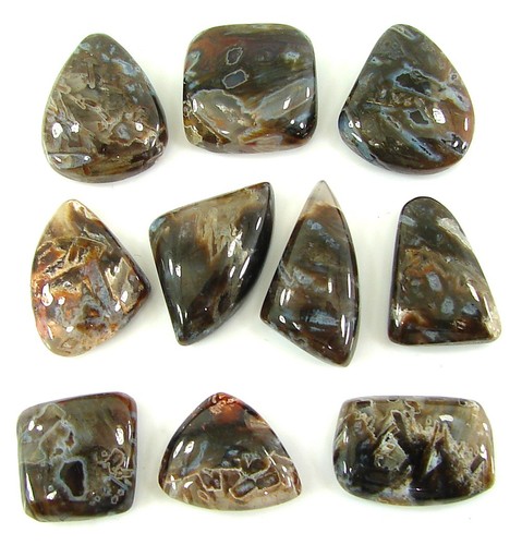 Lot pierres en agate - pierres,