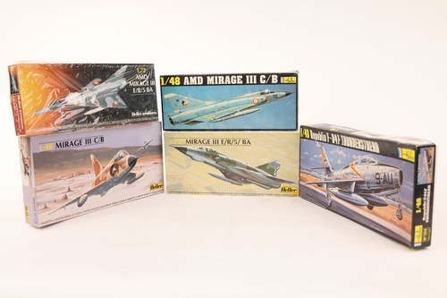 Heller lot 5 maquettes - de,