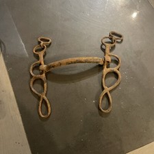 Ancien mors de bride en fer