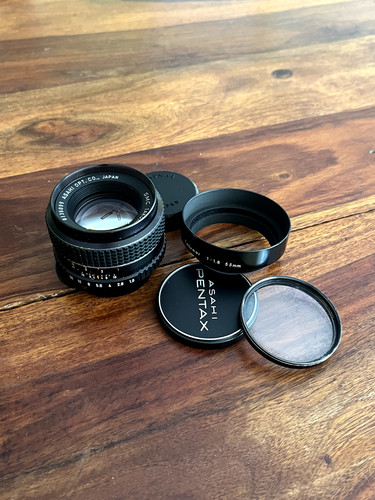 Pentax smc takumar 55mm - pentax,