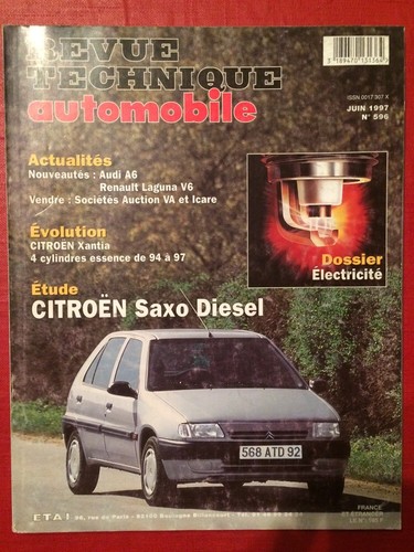Revue technique automobile - revue,