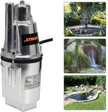 Pompe à Membrane 280 Watt de Bassin 1.020 L / Hauteur D'Immersion Jardin Puits