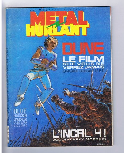 Metal hurlant 107 1985 - metal,