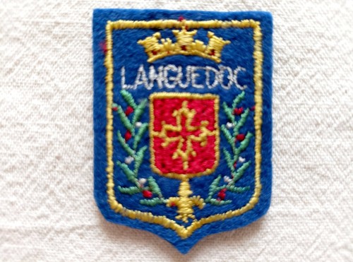 écusson languedoc feutrine - languedoc,