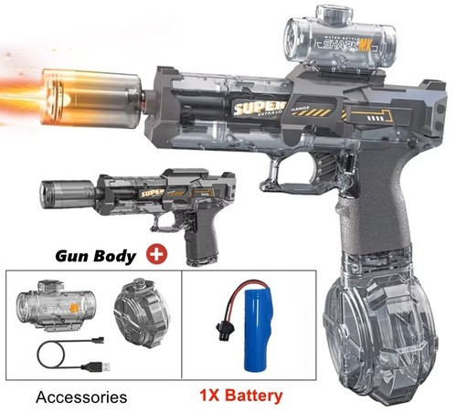 Pistolet eau électrique - pistolet, à