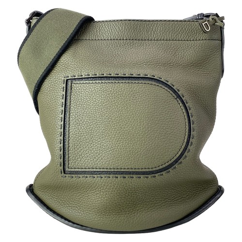 Delvaux pan khaki black - delvaux,