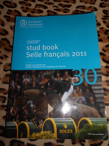 Stud book selle français 2011 - selle,