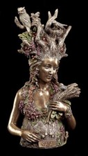 Gaja Figurine Comme Buste - Mère Terre - Nature Geist Wicca Veronese Autel