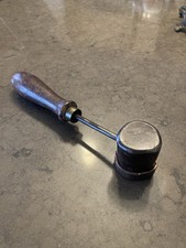 Ancien Moule à Gaufre Fleurs