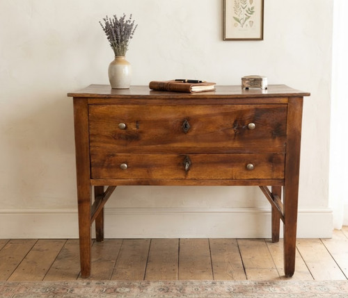 Commode noyer tiroirs - en, 2