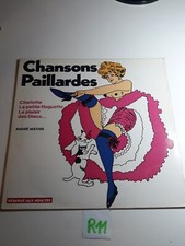 Chansons Paillardes - 33 Tours André Mathis/ en bon état 