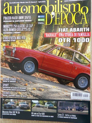 Automobilismo epoca fiat - automobilismo, d'epoca