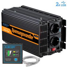 EDECOA Convertisseur 12V 220V