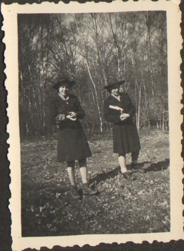 Photo camp scout jeunes filles - camp,