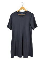 GANT Robe à manches courtes Dames Robe T EU 40 bleu style décontracté