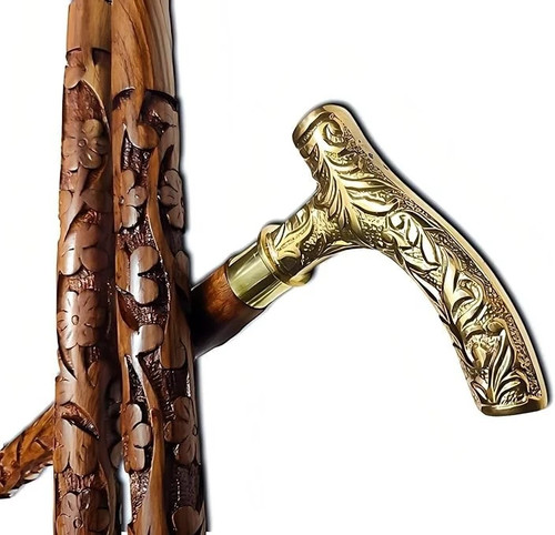 Canne marche bois de - de,