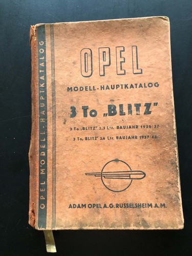 Catalogue wehrmacht opel blitz - wehrmacht,