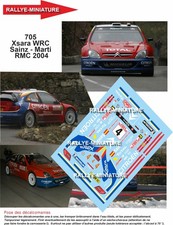 DECALS 1/43 REF 0705 Citroen