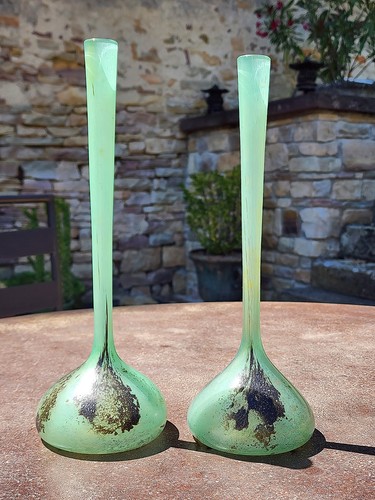 Vases soliflore attribué a - 2,