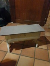 Ancien Petit Banc avec  Rangement 