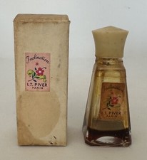 "Inclination" Ear Touch Tester Bottle L. T. Piver in box