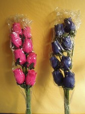 Fleurs en BOIS Lot Bouquets