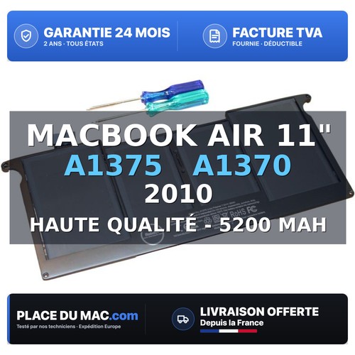 Batterie pour macbook air - pour,