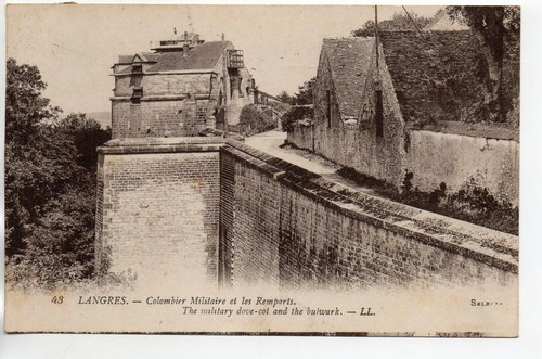 Langres haute marne - -, cpa