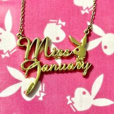 Playboy Jewellery Miss January Necklace Birthday Girl Playmate of Month £299.