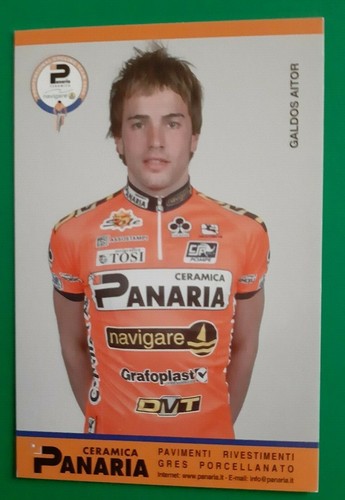 Cyclisme carte cycliste aitor - carte,