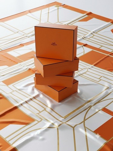 Boite vide hermes authentique - boite,