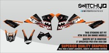 Kit Autocollants Graphiques SPITFIRE Pour KTM 950 SM Décalques Dekor