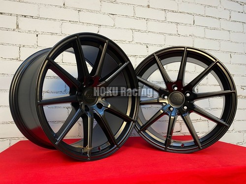 Roues noires concaves - 4x, 20"