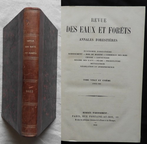 Revue des eaux forets - et,